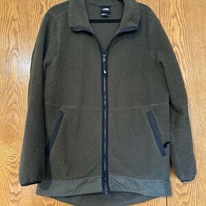 The North Face Women’s Campshire Full Zip Fleece Jacket - New Taupe Green - L